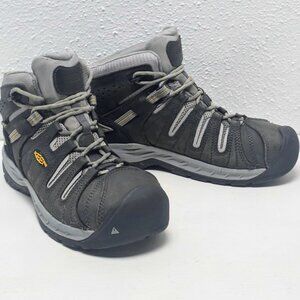 Keen Utility Flint ll Mid Steel Toe EH Magnet/Vapor Safety Shoes Women's 9M
